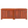 Storage Chest with Lid Brown Solid Wood Acacia