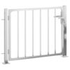Garden Gate 100x70 cm Stainless Steel