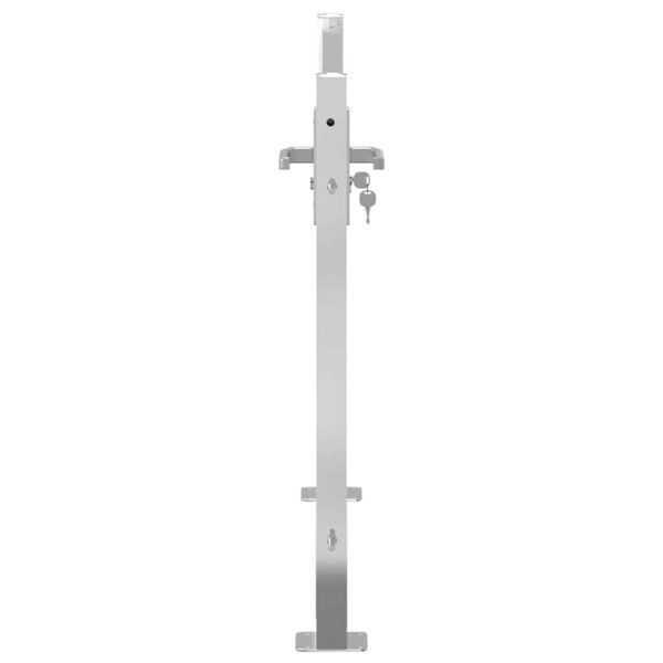 Garden Gate 100x70 cm Stainless Steel