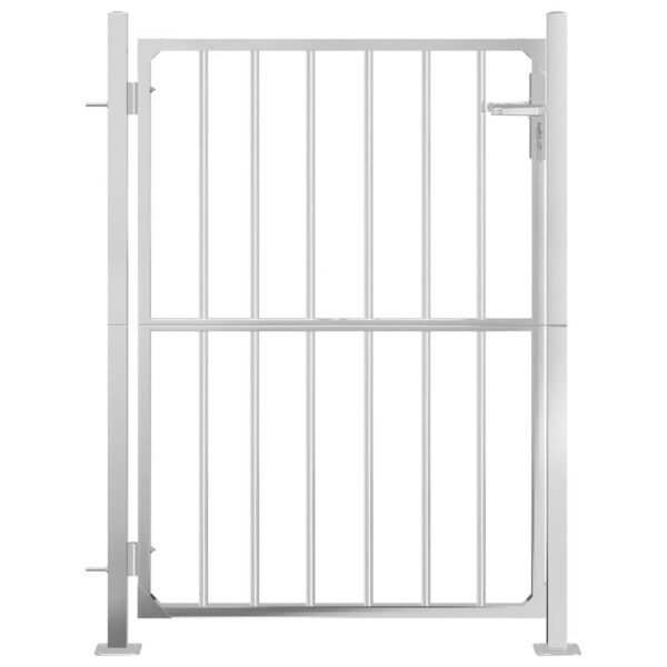 Garden Gate 100x120 cm Stainless Steel