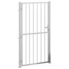 Garden Gate 100x195 cm Stainless Steel
