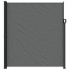 Retractable Side Awning Anthracite 220x600 cm