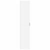 Highboard White 60x35x180 cm Engineered Wood