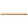 Window Sills 2 pcsÂ Untreated 90x20x2 cm Solid Wood Oak