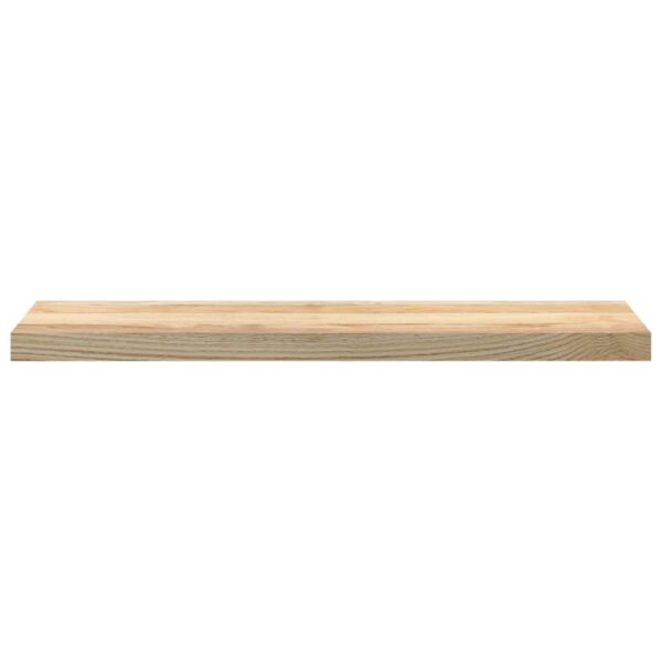 Window Sills 2 pcsÂ Untreated 90x20x2 cm Solid Wood Oak