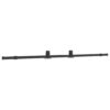 Sliding Door Hardware Kit 213 cm Steel Black
