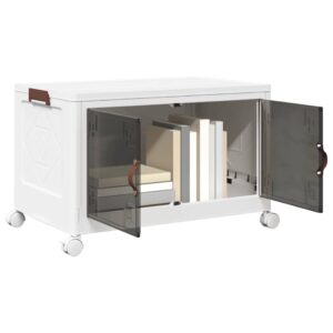 Stackable Storage Box with Wheels 75 L  64x40x41 cm