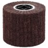 Sanding Rollers 3 pcs Brown 12 x 12 x 10 cm Synthetic fibre