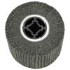 Sanding Rollers 3 pcs Black 12 x 12 x 10 cm Synthetic fibre