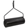 Garden Lawn Roller Pull with Aerator Clamps Black 63 L Iron