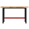 Workbench 140x60x83 cm Solid Wood Acacia Rectangular