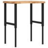 Workbench 80x60x(73-99.5) cm Solid Wood Acacia Rectangular