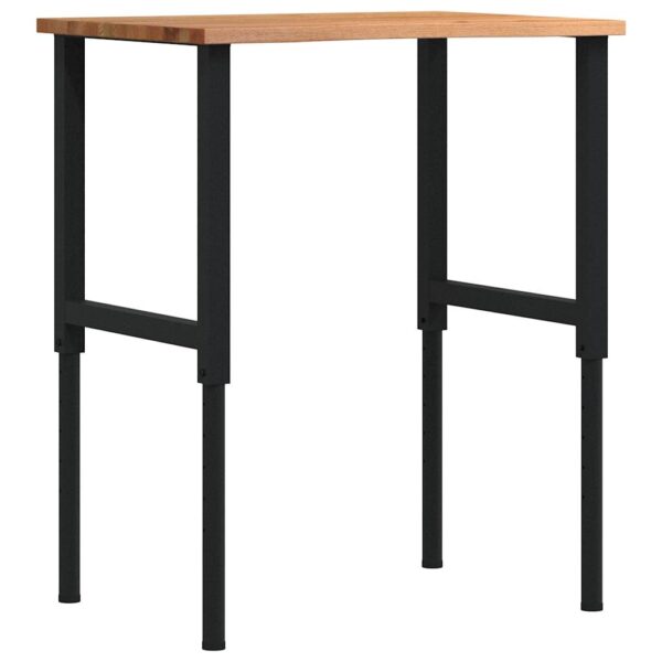 8721158412072_a_en_hd_1.jpg Workbench Light Brown 80x60x(71.5-98) cm Solid Wood Oak