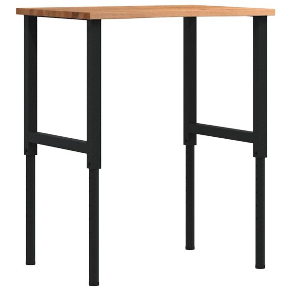 8721158412072_m_en_hd_1.jpg Workbench Light Brown 80x60x(71.5-98) cm Solid Wood Oak