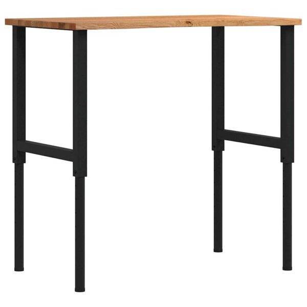 8721158412089_a_en_hd_1.jpg Workbench Light Brown 100x60x(71.5-98) cm Solid Wood Oak