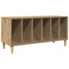 Record Cabinet Artisan Oak 100x38x48 cm Engineered Wood