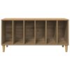 Record Cabinet Artisan Oak 100x38x48 cm Engineered Wood