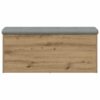 Storage Bench Artisan Oak 102x42x45 cm Engineered Wood