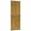 Barn Door CORONA 80x210 cm Solid Wood Pine