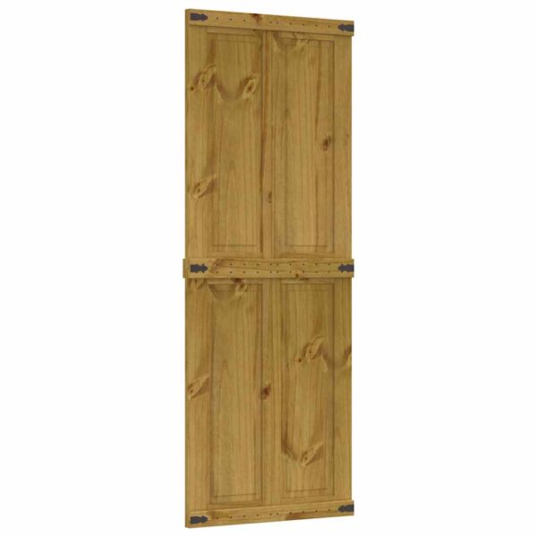Barn Door CORONA 80x210 cm Solid Wood Pine