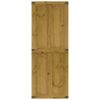 Barn Door CORONA 80x210 cm Solid Wood Pine