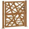 Garden Gate 105x105 cm Weathering Steel Light Design