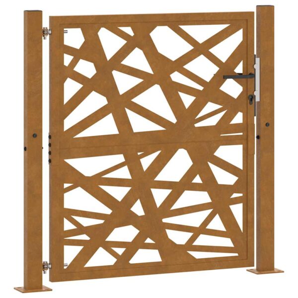 Garden Gate 105x105 cm Weathering Steel Light Design