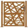 Garden Gate 105x105 cm Weathering Steel Light Design