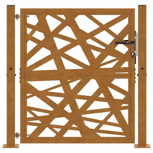 Garden Gate 105x105 cm Weathering Steel Light Design