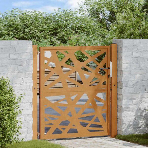 Garden Gate 105x105 cm Weathering Steel Light Design
