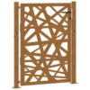 Garden Gate 105x130 cm Weathering Steel Light Design