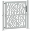 Garden Gate 105x105 cm Weathering Steel Trace Design