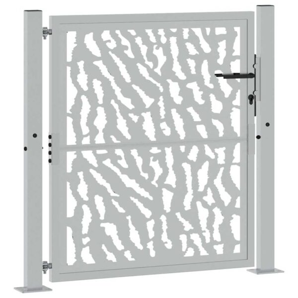 Garden Gate 105x105 cm Weathering Steel Trace Design