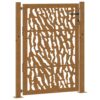 Garden Gate 105x130 cm Weathering Steel Trace Design