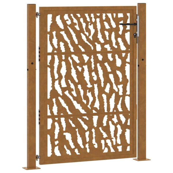 Garden Gate 105x130 cm Weathering Steel Trace Design