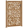 Garden Gate 105x155 cm Weathering Steel Trace Design