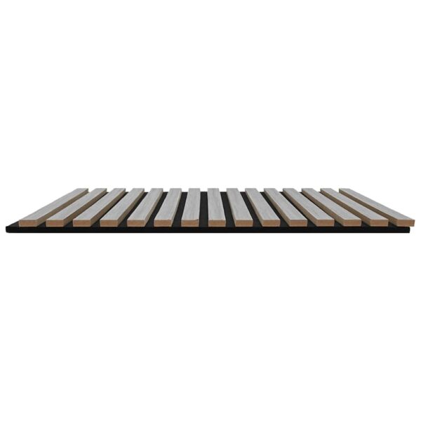Acoustic Wall Panels 8 pcs Slatted 60.5x60 cm Oak Veneer