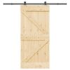 8721158837431_a_en_hd_1.jpg Sliding Door with Hardware Set 95x210 cm Solid Wood Pine