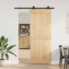 8721158837844_g_en_hd_1.jpg Sliding Door with Hardware Set 80x210 cm Solid Wood Pine
