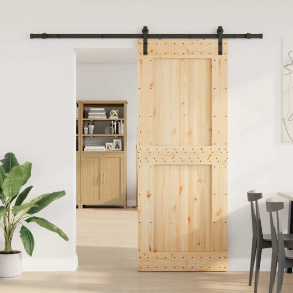 8721158838285_g_en_hd_1.jpg Sliding Door with Hardware Set 90x210 cm Solid Wood Pine
