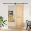 8721158838407_g_en_hd_1.jpg Sliding Door with Hardware Set 90x210 cm Solid Wood Pine