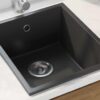 Kitchen Sink Black 38 x 44 x 20 cm Granite