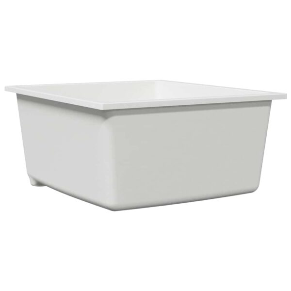 Kitchen Sink White 38 x 44 x 20 cm Granite