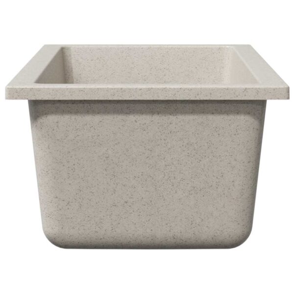 Kitchen Sink Beige 21 x 44 x 14 cm Granite