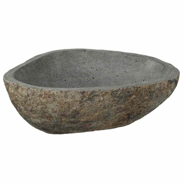 Basin Light grey (46-52) x (35-40) x 15 cm River stone