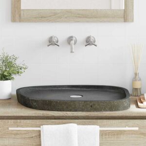 Basin Grey (55-65) x (40-50) x 6 cm River stone