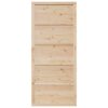 Barn Door Natural 90 x 208 cm Solid Pine wood