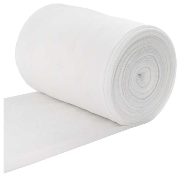 Drain Pipe White 16 x 5000 cm Fabric