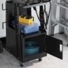 Welding Trolley Black 90 x 46 x 96 cm Steel
