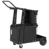 Welding Trolley Black 90 x 46 x 96 cm Steel